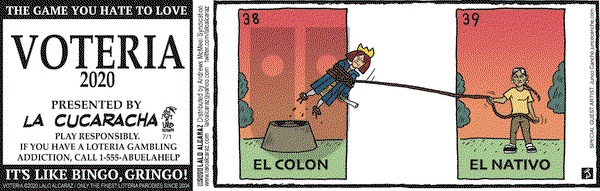 La Cucaracha on Wednesday July 1, 2020 Comic Strip