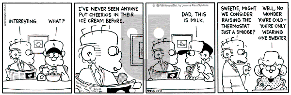 FoxTrot on Friday January 2, 1998 Comic Strip