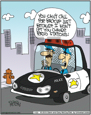 The Flying McCoys on Thursday July 23, 2015 Comic Strip