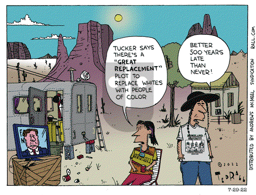 Ted Rall - Friday July 29, 2022 Comic Strip