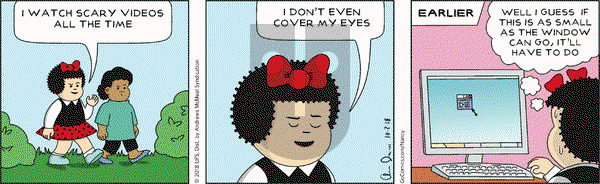 Nancy on Tuesday October 2, 2018 Comic Strip