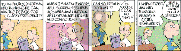Drabble on Tuesday February 23, 2016 Comic Strip