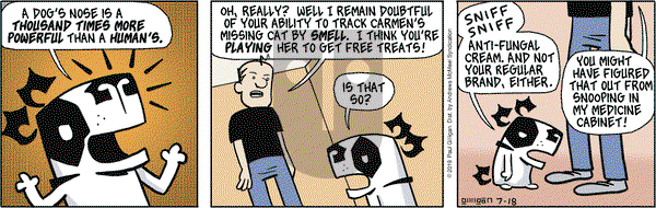 Pooch Cafe on Thursday July 18, 2019 Comic Strip