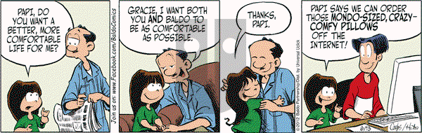 Baldo on Wednesday June 13, 2012 Comic Strip