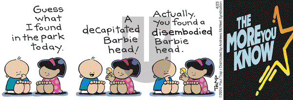 Thatababy - Tuesday April 23, 2024 Comic Strip