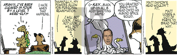 Over the Hedge on Monday October 6, 2008 Comic Strip