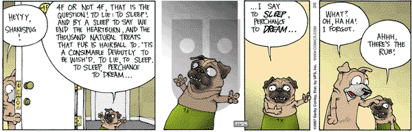 Get Fuzzy on Tuesday March 6, 2007 Comic Strip