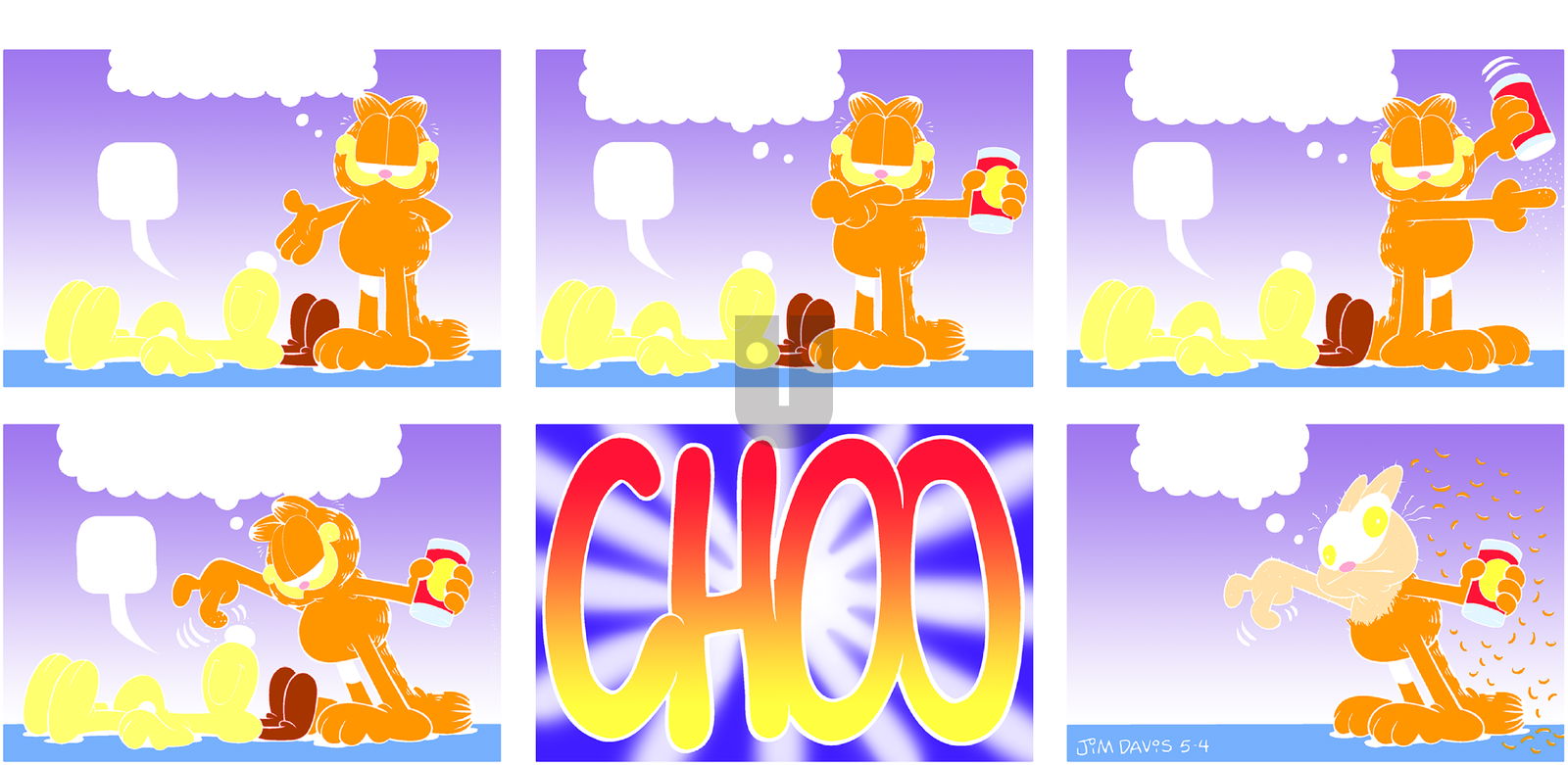 Garfield on Sunday May 4, 2014 Comic Strip