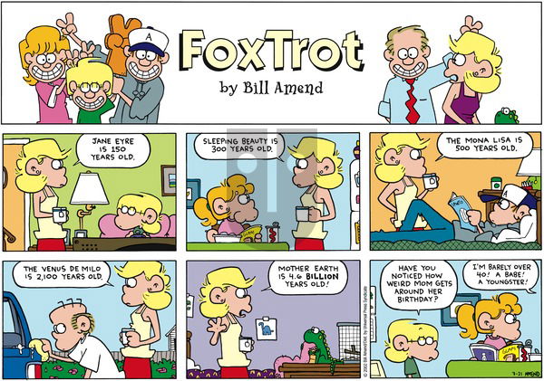 FoxTrot on Sunday July 21, 2002 Comic Strip