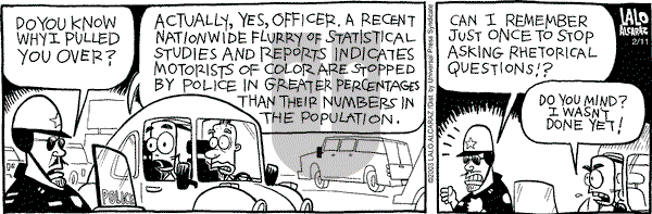 La Cucaracha on Tuesday February 11, 2003 Comic Strip