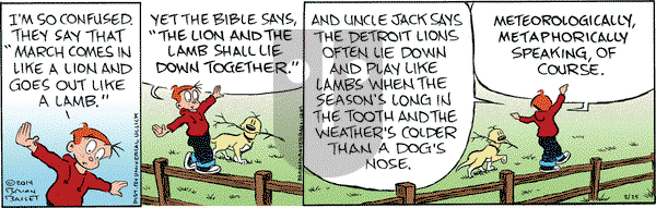 Red and Rover on Tuesday March 25, 2014 Comic Strip