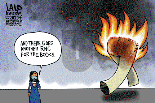Lalo Alcaraz on Friday August 28, 2020 Comic Strip