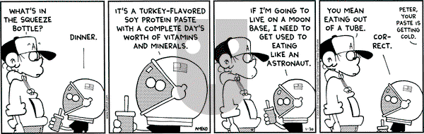FoxTrot on Friday April 16, 2004 Comic Strip