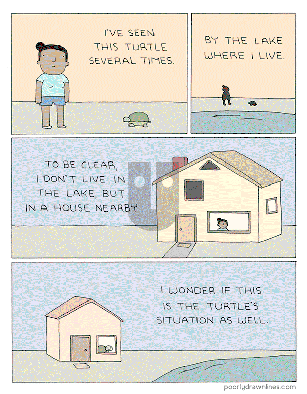 Poorly Drawn Lines on Wednesday July 25, 2018 Comic Strip