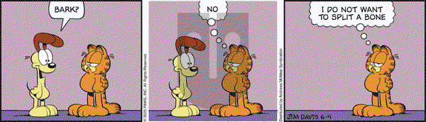 Garfield on Wednesday June 4, 2025 Comic Strip