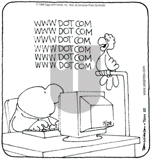 Ziggy - Wednesday July 29, 1998 Comic Strip