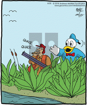 In the Bleachers on Tuesday June 26, 2018 Comic Strip