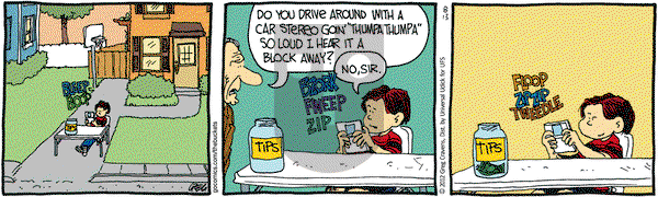 The Buckets on Monday August 13, 2012 Comic Strip