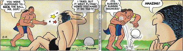 Alley Oop on Tuesday August 14, 2012 Comic Strip
