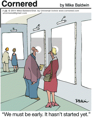 Cornered on Thursday July 28, 2011 Comic Strip