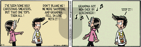 Grand Avenue on Tuesday December 4, 2012 Comic Strip