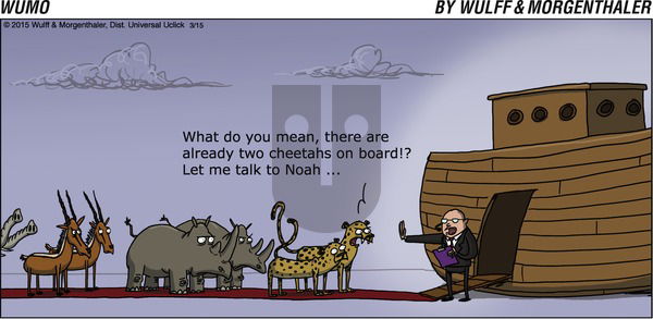 WuMo on Sunday March 15, 2015 Comic Strip