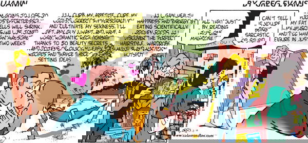 Luann on Sunday January 11, 2004 Comic Strip