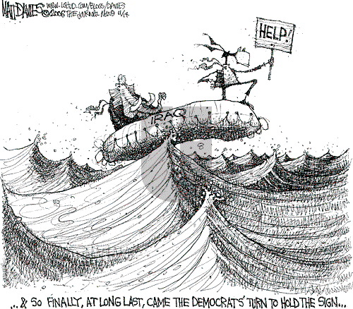 Matt Davies on Sunday February 4, 2007 Comic Strip