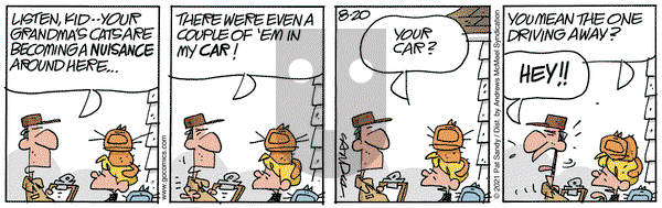 Next Door Neighbors - Friday August 20, 2021 Comic Strip