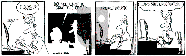 The Buckets on Friday March 7, 2003 Comic Strip