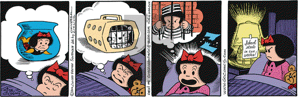 Nancy - Tuesday August 16, 2011 Comic Strip