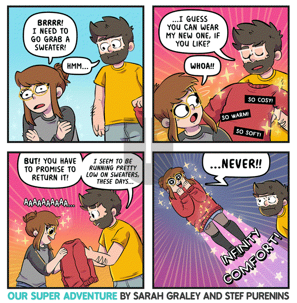 Our Super Adventure - Monday November 8, 2021 Comic Strip