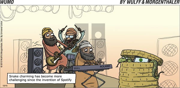 WuMo on Sunday December 15, 2013 Comic Strip