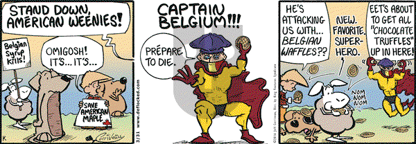 DeFlocked on Thursday March 31, 2016 Comic Strip
