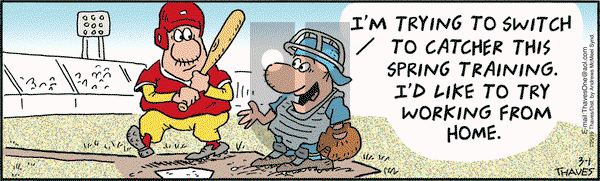 Frank and Ernest on Friday March 1, 2019 Comic Strip