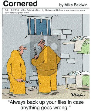 Cornered on Tuesday March 8, 2016 Comic Strip