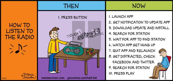 Half Full on Sunday October 12, 2014 Comic Strip