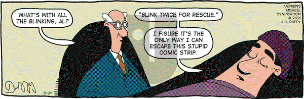 The Fusco Brothers - Monday March 29, 2021 Comic Strip