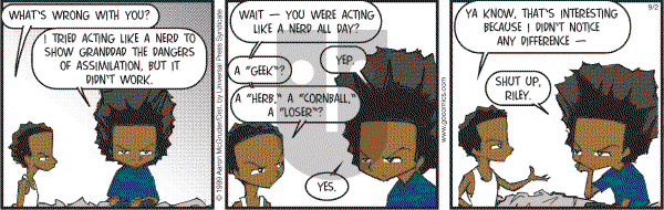 The Boondocks on Saturday September 2, 2006 Comic Strip