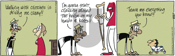 The Knight Life on Wednesday February 8, 2012 Comic Strip