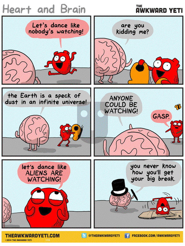 The Awkward Yeti on Thursday March 12, 2015 Comic Strip