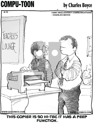 Compu-toon on Friday August 10, 2007 Comic Strip