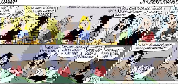 Luann on Sunday July 8, 2001 Comic Strip