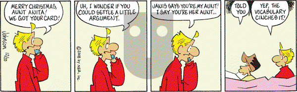 Arlo and Janis on Saturday December 20, 2008 Comic Strip