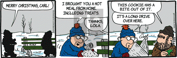 Lola on Tuesday December 25, 2018 Comic Strip