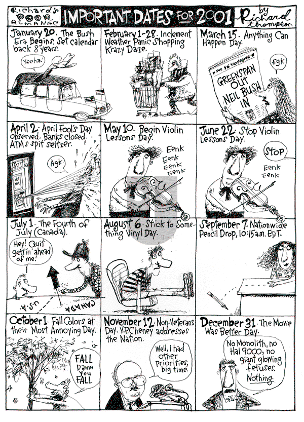 Richard's Poor Almanac on Friday December 6, 2024 Comic Strip