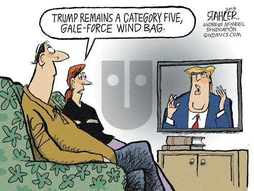 Jeff Stahler on Thursday September 5, 2019 Comic Strip