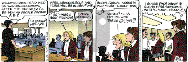 For Better or For Worse on Tuesday October 26, 2004 Comic Strip