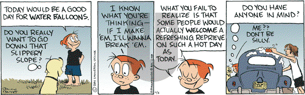 Red and Rover on Tuesday July 5, 2011 Comic Strip