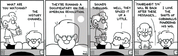 FoxTrot on Monday July 12, 2004 Comic Strip